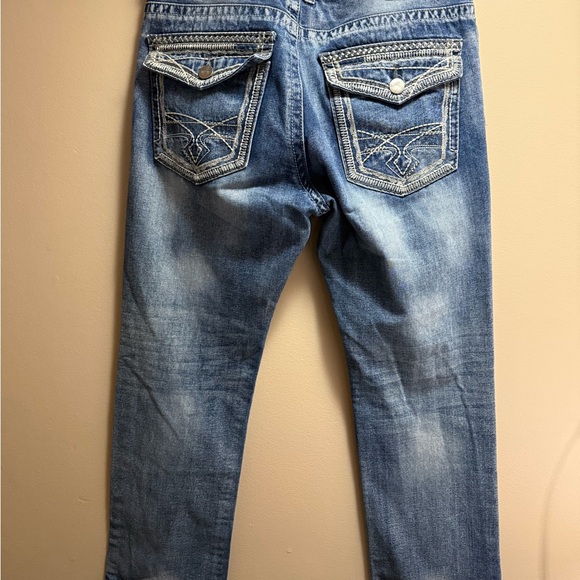 GUESS GS115‎ Men’s Bootcut Y2K Western Jeans 36x31.5 - Picture 7 of 16